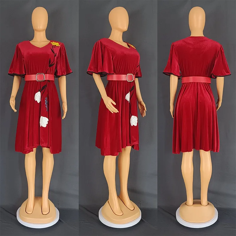 Рисунок 6 - Бархатная осенне-зимняя африканская одежда