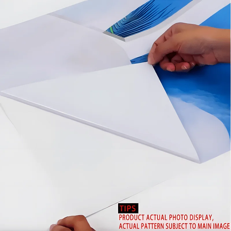 2D Flat Printing1pc Trash Can Sticker 37×82cm Cute RaccoonTheme Wallpaper Self-Adhesive Suitable for Garbage Bins, Walls,Home