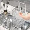 Multipurpose Soap Dispenser Easy to Clean Glass Soap Pump Dispenser Ideal for Bath and Bathroom 1
