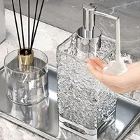 Multipurpose Soap Dispenser Easy to Clean Glass Soap Pump Dispenser Ideal for Bath and Bathroom 1