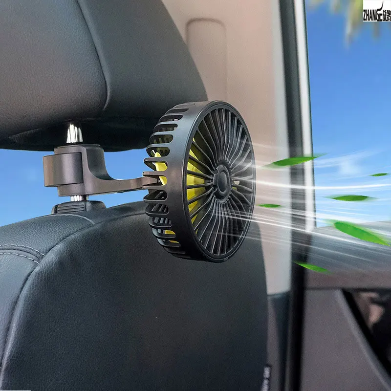 Ventola Per Auto Sedile Posteriore Ventilador Usb Deodorante Condizionatore D'Aria Climatiseur Ventilateur Voiture Ventilore Cooler Ventilatore Automa