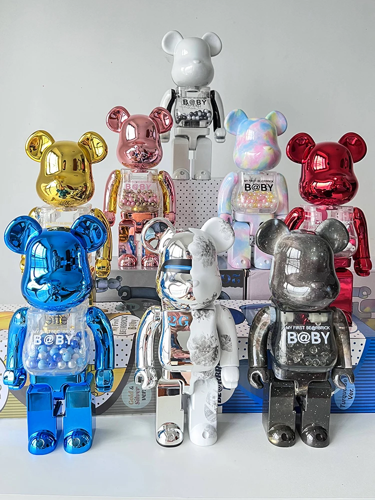 미드-하이 엔드 장식, 폭력적인 곰 시리즈 장식, 400% 홈 오피스 장식, 거실 곰 벽돌, 28cm
