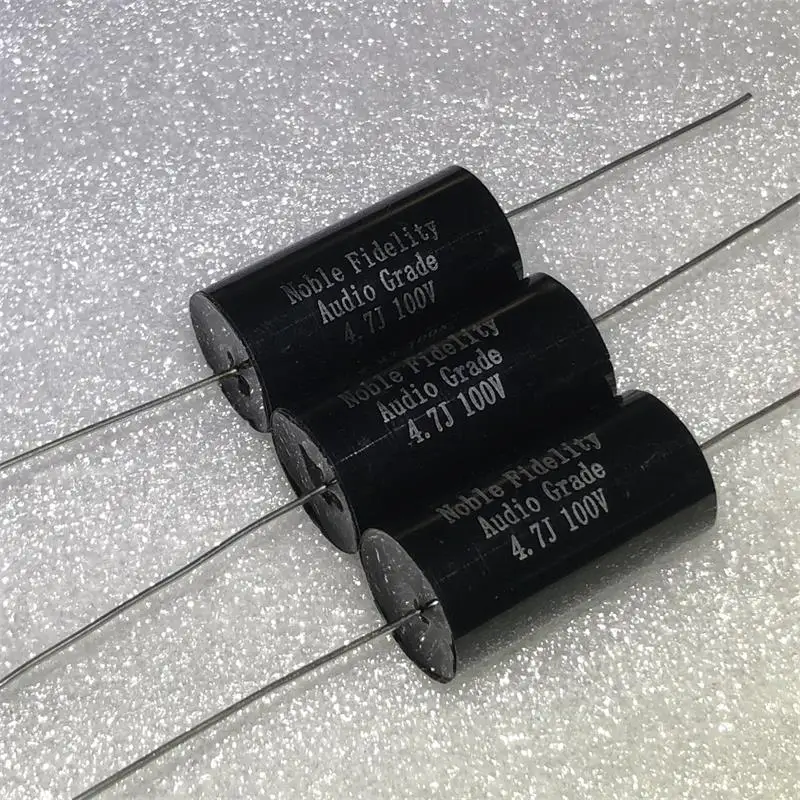 N o b 1 e F i d t y AUDIO 4.7uf100v thick copper foot frequency division film capacitor 10pcs price |