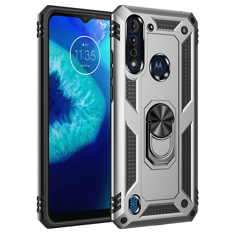 Custodia Per Moto G8 Power Lite: Cover Morbida TPU Sfumato Blu/rosa, Antigraffio E Antiurto - 4