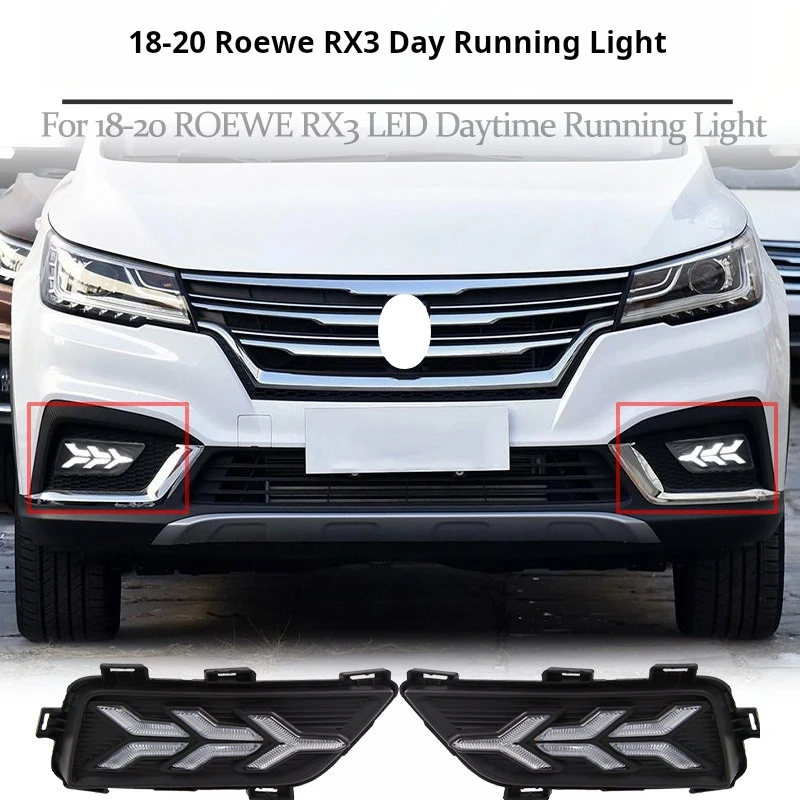 

Suitable For Modification Of The 18-19 Roewe Rx3 Daytime Running Light Led Daytime Running Light Turning Yellow Light Flowi