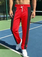 Pantalon long de sport confortable et respirant pour homme, printemps-été, avec motif patchwork et poches - Pantalon de fitness et de camping 4