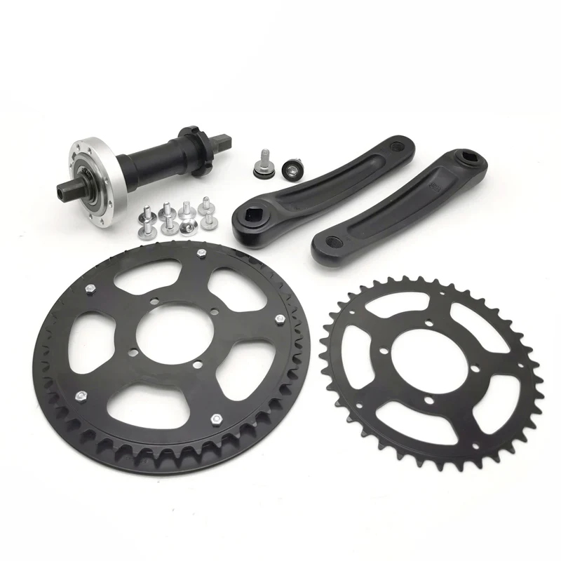 CranksetforMiddleDriveMotorkitElectricMountainBikeMiddrive
