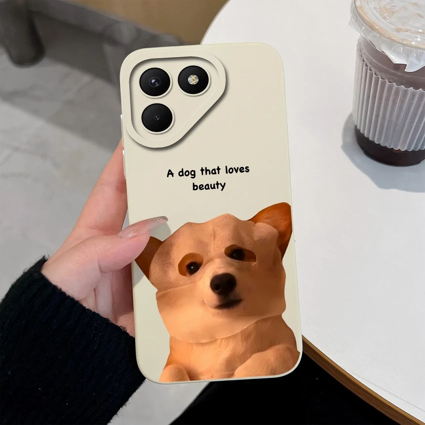 Fashion Astronaut Patterns Liquid Silicone Dustproof Phone Case