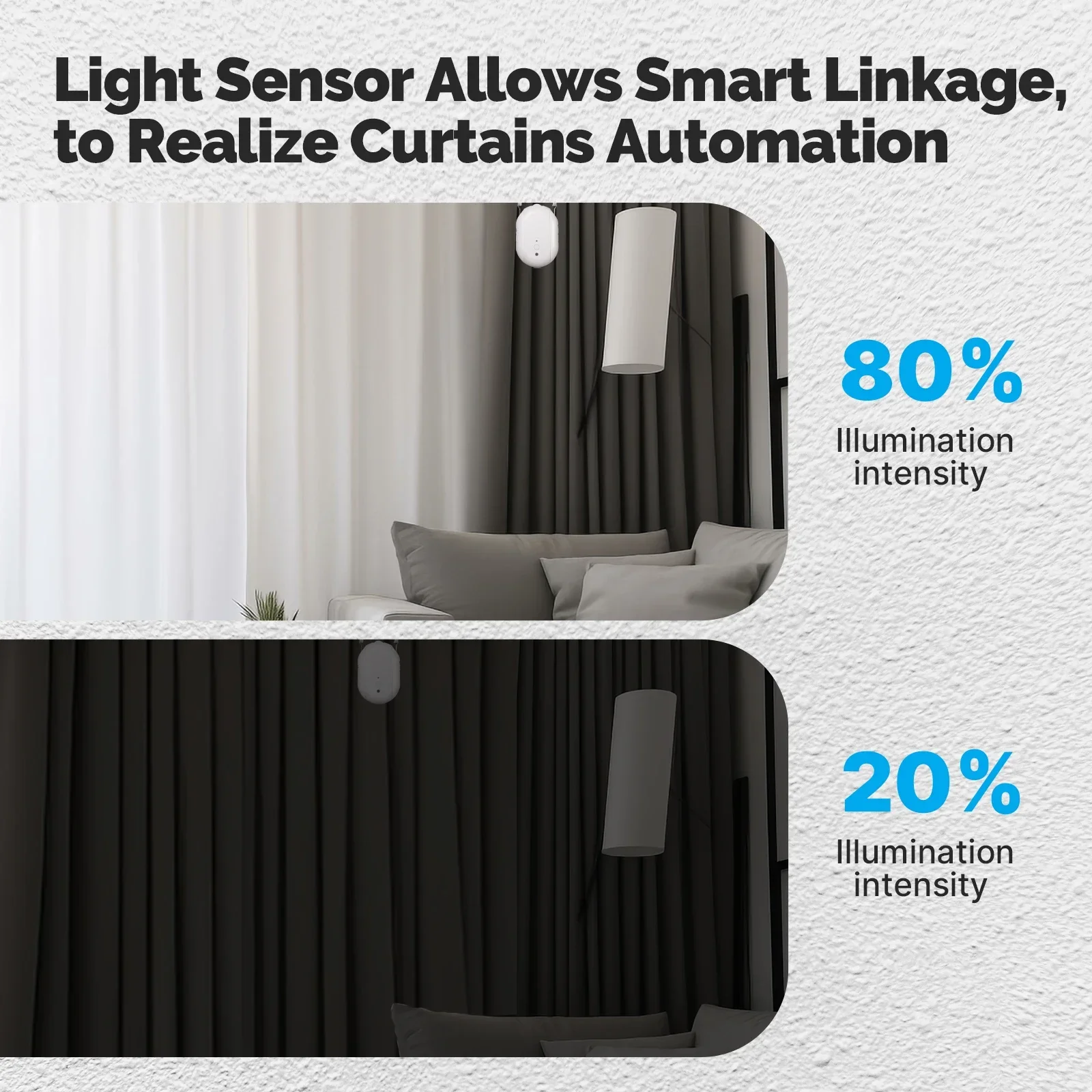 MOES Tuya ZigBee Smart Tenda Elettrica Robot Temporizzazione Apri Automatico Più Vicino Sensore di Luce App Supporto di Controllo Remoto Alexa GoogleHome - immagine 3