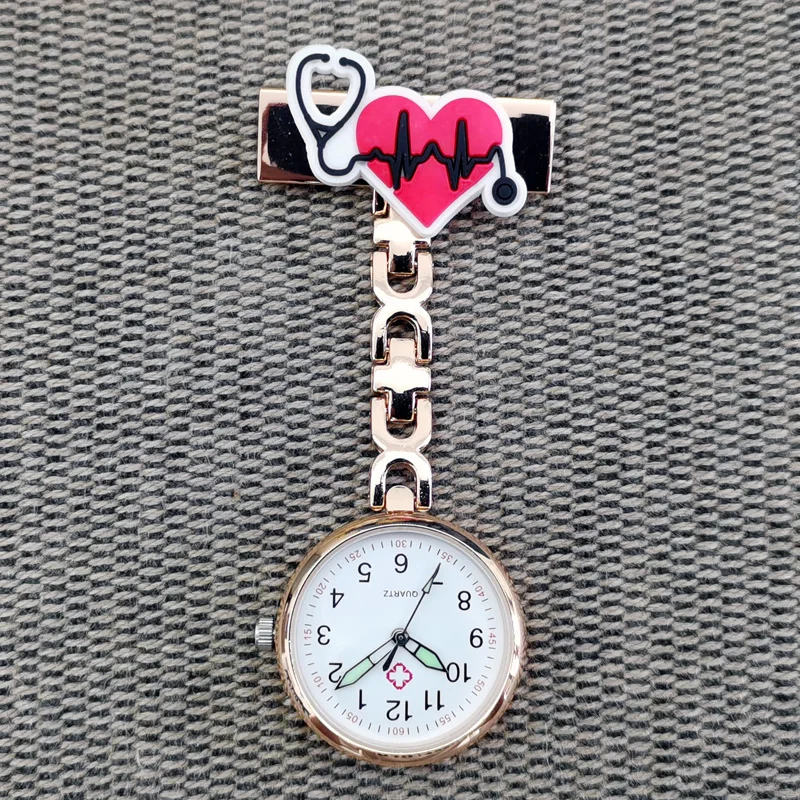 Vintage Nurse Brooch Watch Vintage Pierce Ladies Hand Mechanical