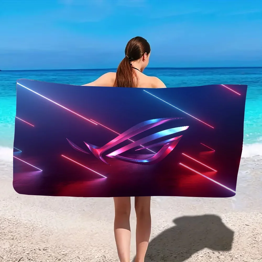 A-ASUS ROG R-Republic Towel Quick Drying Pure Cotton Polyester Thick Bath Towel, Sports Travel, Swimming And Surfing Towels 6