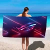 A-ASUS ROG R-Republic Towel Quick Drying Pure Cotton Polyester Thick Bath Towel, Sports Travel, Swimming And Surfing Towels 6