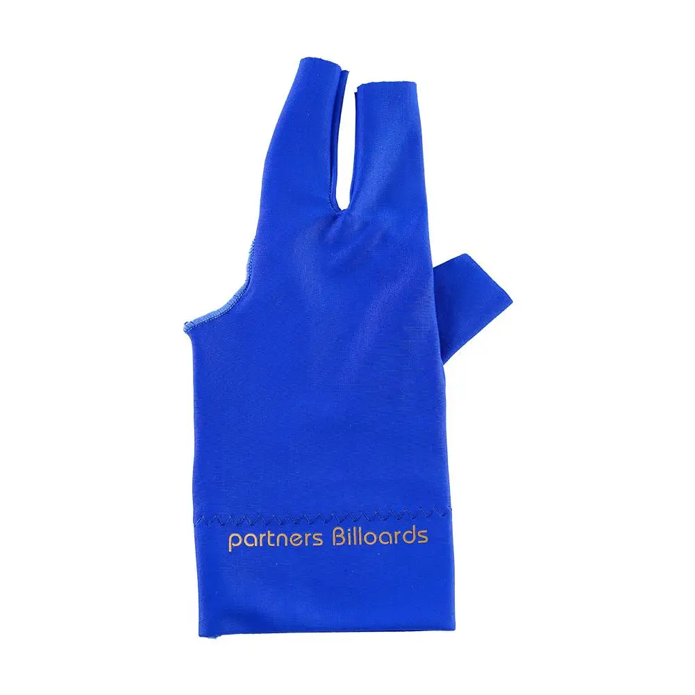 Billiard Gloves 1pc Spandex Snooker Billiard Cue Glove Pool Left Hand Open Accessory Three Finger U8D8