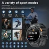 New 1.85” HD Screen LED Flashlight Smart Watch Men 730mAh Large Battery BT Call Man Bracelet Waterproof Fitness Men's Smartwatch 6