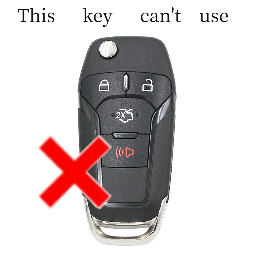 Custodia portachiavi per auto in lega Tpu per Ford Fusion Mondeo Mustang F-150 Explorer Edge 2015 2016 2017 2018 accessori per auto - S3eafe97176024ce6a60fe5c21cc44865a