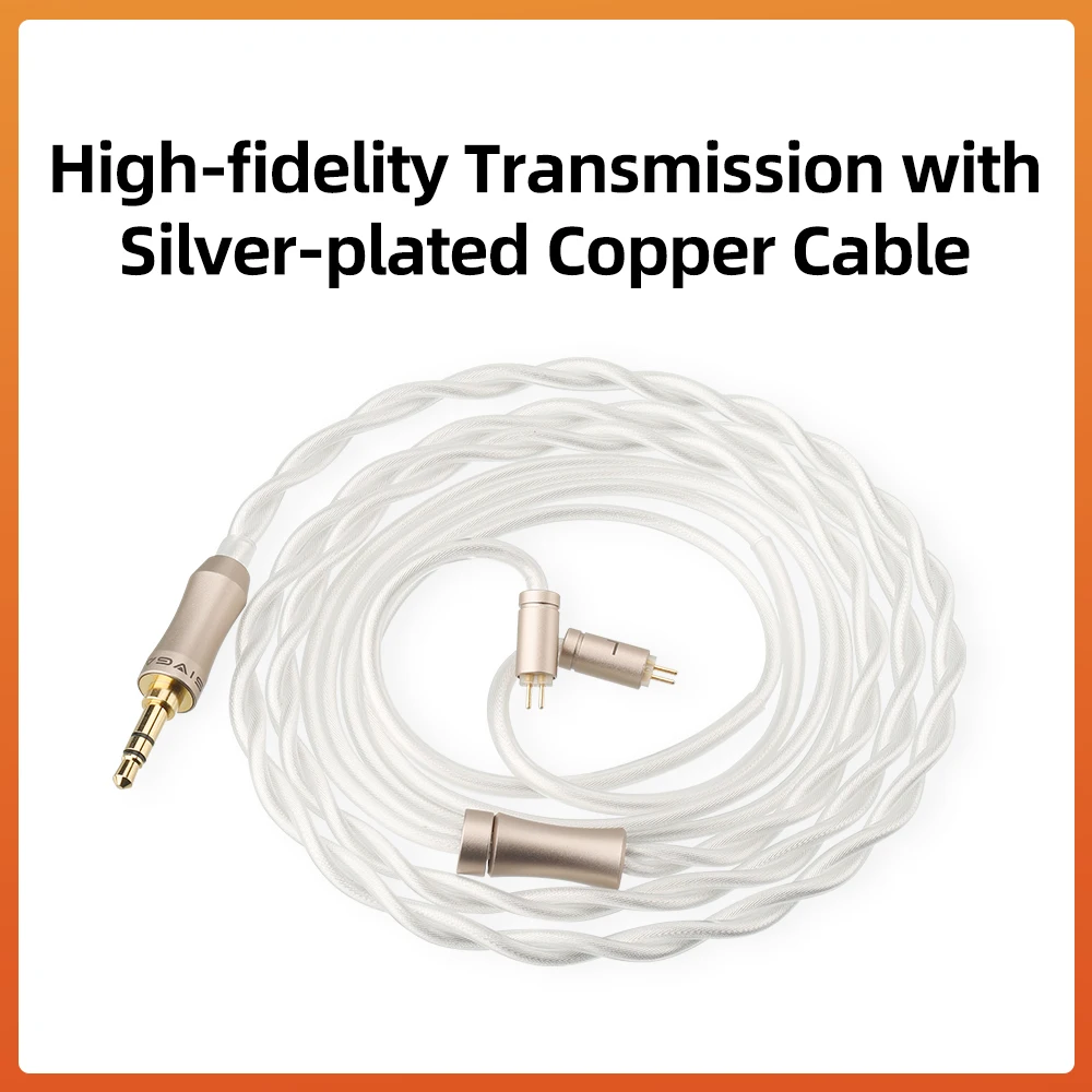SIVGA Que 10mm Beryllium Diaphragm Dynamic Driver Earphones High-fidelity In-ear Wired Earbuds White Maple Wood Music Earpieces 3