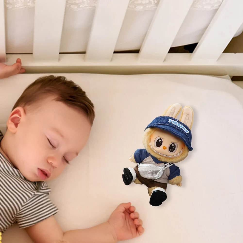 Plush Doll Clothes Doll Little Clothes Plush Doll Changing Clothes Cartoon Cute Clothes Dolls Accessories Christmas Gift