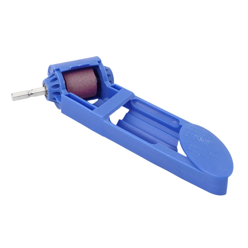 1 Pc Corundum Grinding Wheel Drill Bit Sharpener Titanium Portable