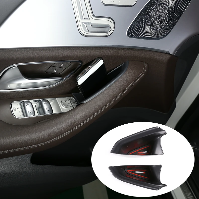 

Подлокотник для двери автомобиля из АБС-пластика для хранения Mercedes Benz GLE GLE350 GLE450 2020
