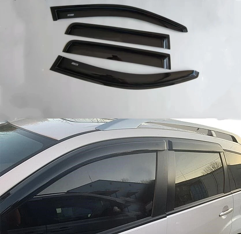 Side Window Deflector For Mitsubishi Outlander 2007 2008 2009 2010 2011