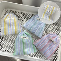 Makeup Accessories Drawstring Storage Bag Canvas Bags For Candy Gift Package Pouch Reusable Home Sundries Organize 1
