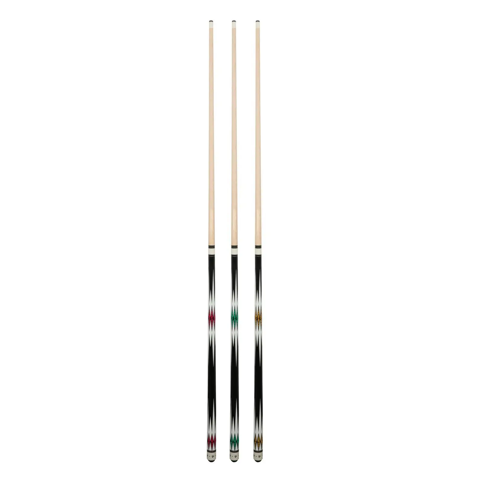 

Pool Cue Two Section with Carrying Bag Maple Full Size 57" Billiard Cue Snooker Cue for Billiard Players Adult Men Women Unisex