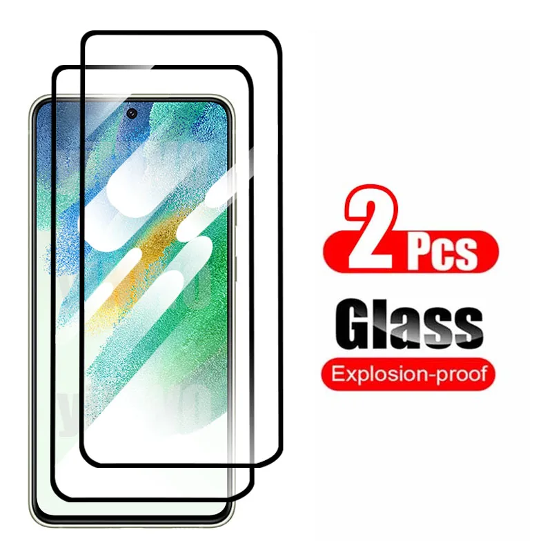 Glass S21 FE for Samsung Galaxy S21 FE Tempered Glass S21FE Samsun S 21 FE Protective Film Sansung S21 FE S21FE Screen Protector cell phone pouch Cases & Covers