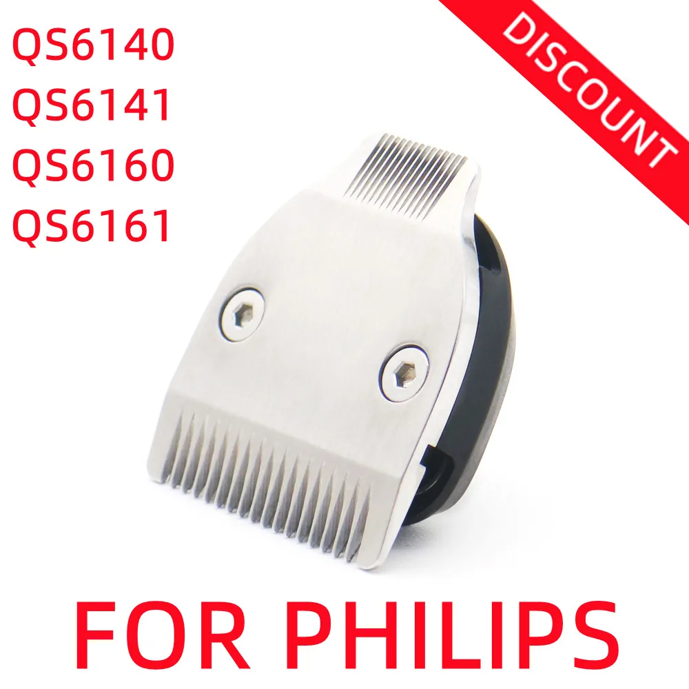 1Pcs For Philips QS6140 QS6141 QS6160 QS6161 Shaver Hair Trimmer Cutter Barber Head Blade replacement hair clipper blade cutter assy face head trimmer for philips shaver qs6140 qs6141 qs6160 qs6161 razor