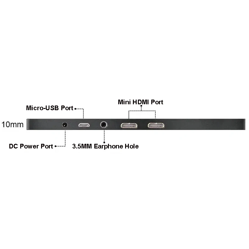 PS3/PS4/ġ/ ̿ 11.6 ġ HD 1920*1080 ޴ HD IPS LCD ÷ 1080P ӿ ǻ 