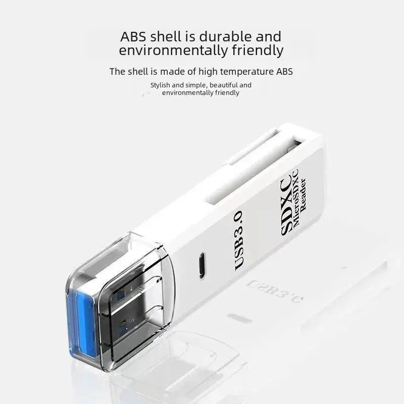 Tf Sd 카드 컴퓨터 다기능 3.0 패키지 IC 리더, 2 인 1 고속 카드 리더, Usb3.0