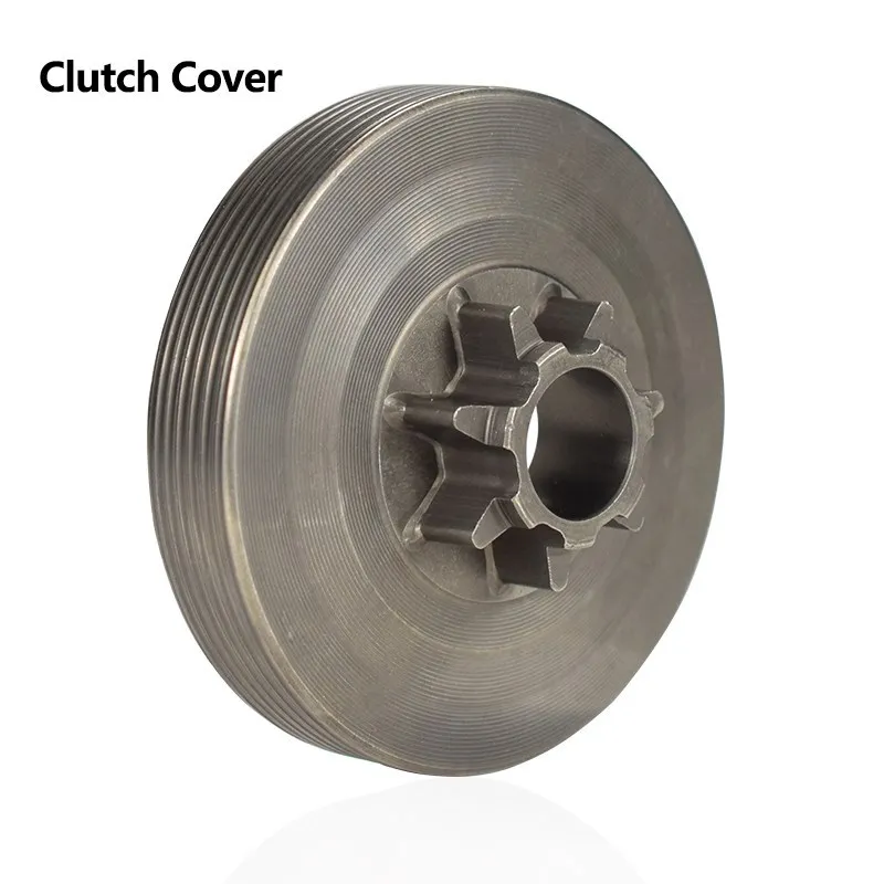 XCAN Clutch Drum+Clutch Cover+Needle Bearing For 4500 5200 5800 45cc 52cc 58cc Chainsaw Replacement Parts 4