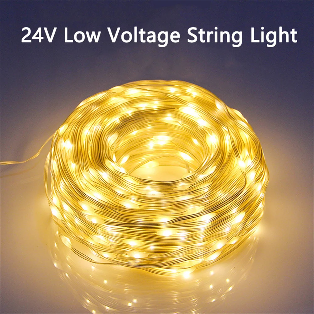 Светодиодная гирлянда с низким напряжением