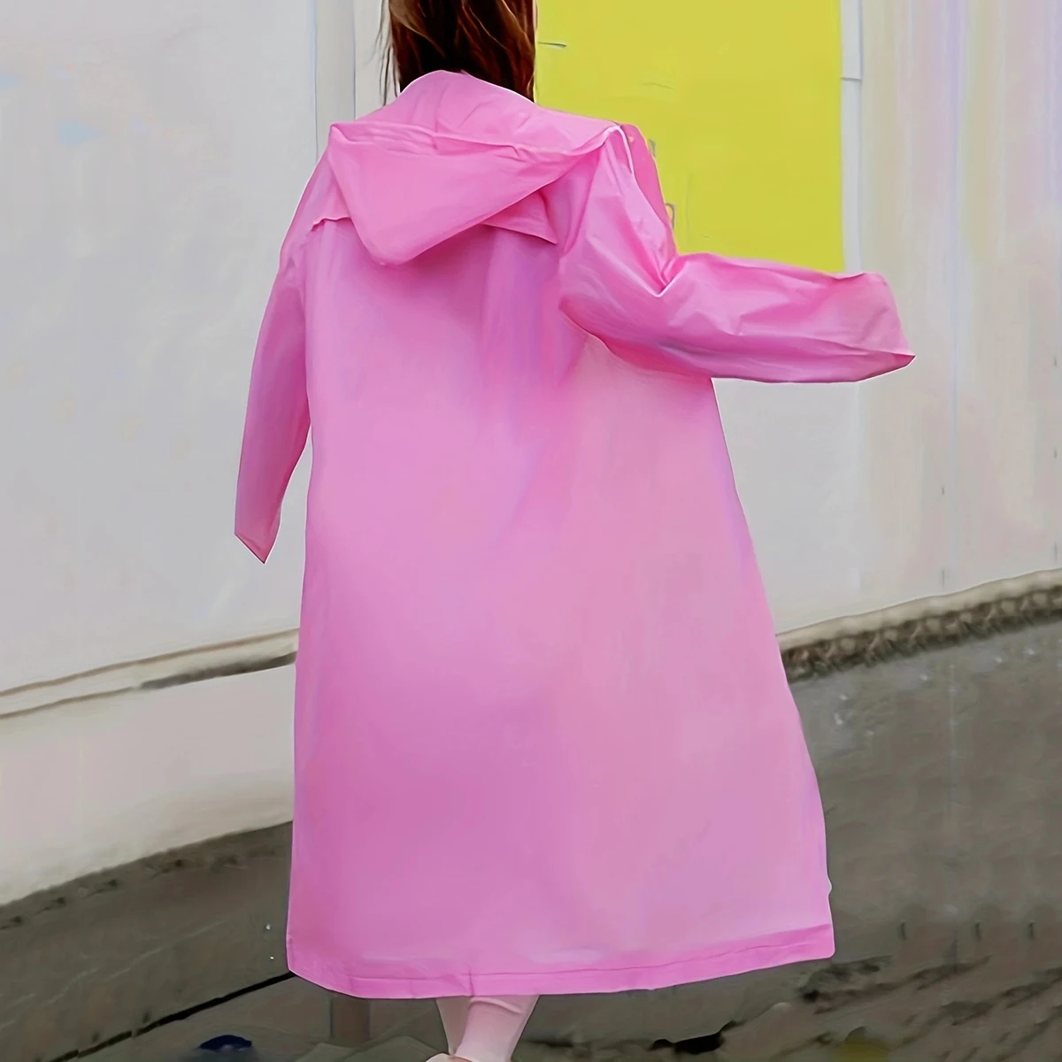 1pc-Ultralight Reusable Rain Ponchos Mini Portable Raincoat for Adults