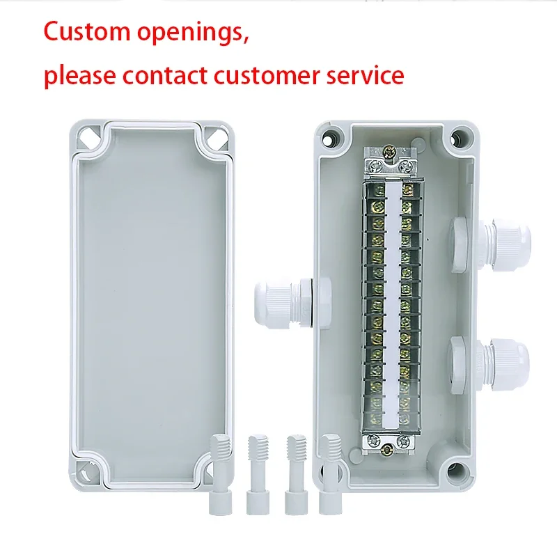 IP67 electronic plastic box project box for outdoor ABS electrical projects Electronic enclosure outdoor waterproof electronic enclosure case,electrical box