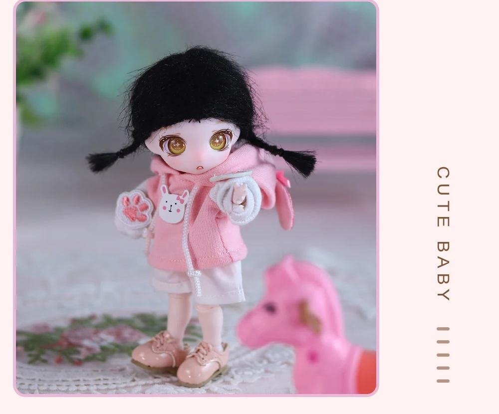 DBS Dream Fairy BJD OB11 MAYTREE Constellation series doll clothes cute dress 1/12 doll birthday gift toy SD