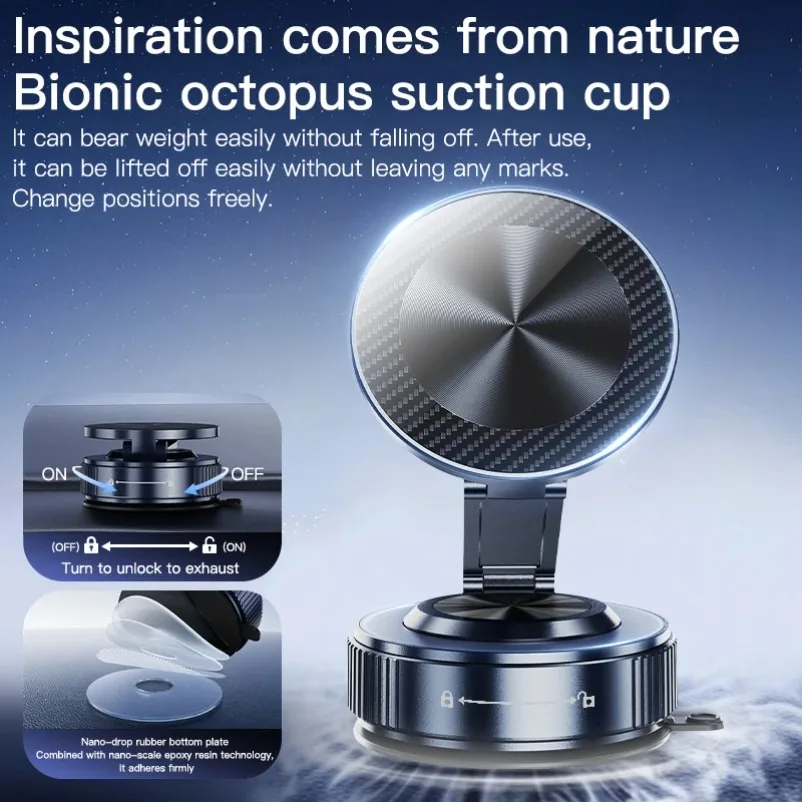 Magnetic Foldable Phone Holder For Car Magsafe iPhone