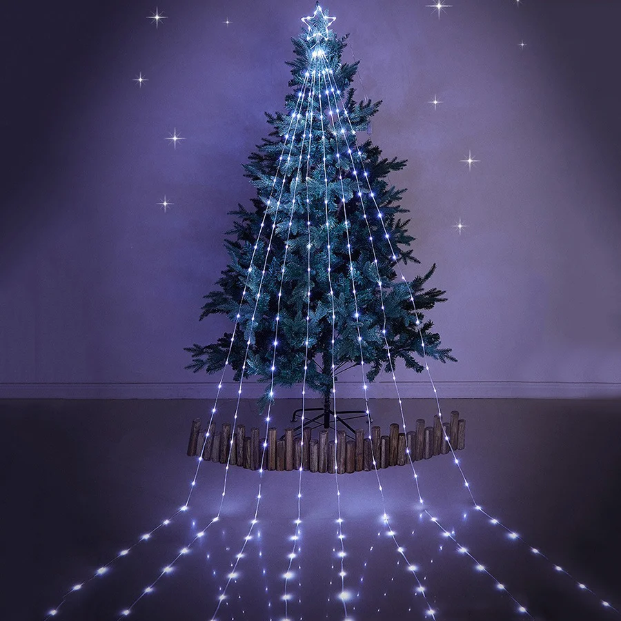 https://ae01.alicdn.com/kf/S3eb1430f93784a80990d00ab5d2acb569/Christmas-Waterfall-Lights-9x2M-190LED-Outdoor-Christmas-Decorations-Tree-Lights-With-Topper-Star-PVC-Wire-Fairy.jpg