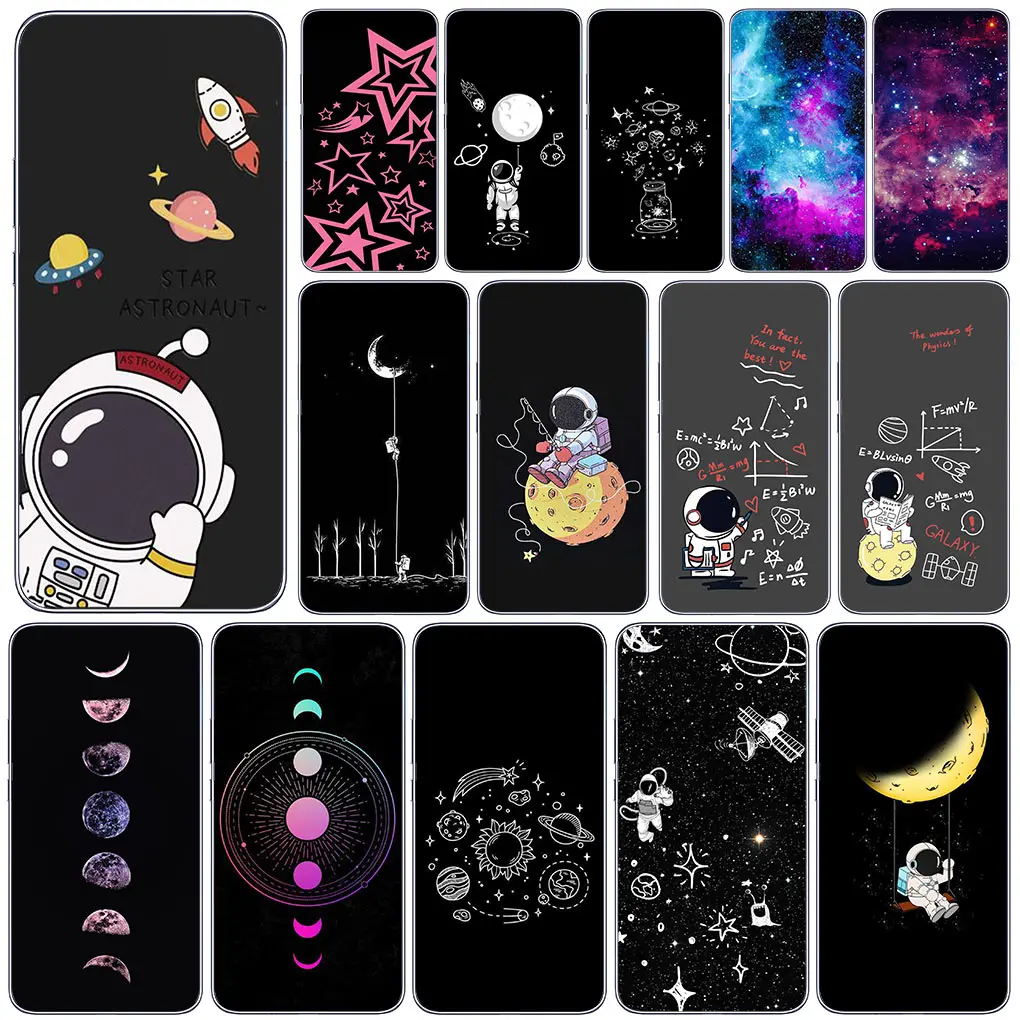 Moon Astronaut Galaxy Universe Starry Sky Phone Case
