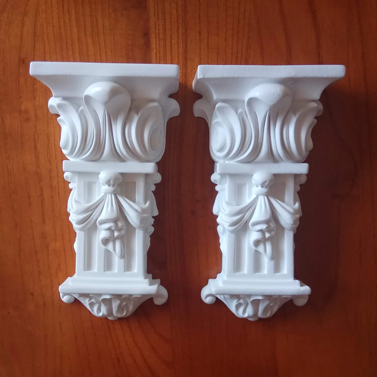 polyurethane Corbels Fireplace Decoration Entrance Portal Brackets PU Home Fitments Component Decorative Wall Moulding 5