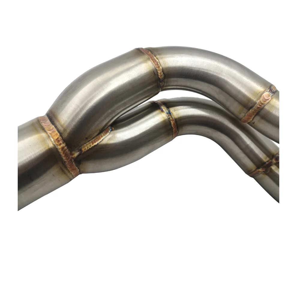 MT07 front pipe Motorcycle Exhaust Modified Front Pipe Slip-On Muffler Exhaust For MT-07 FZ-07 MT07 XSR700 2014-2019 - Image 5