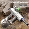 Electric Space Water Gun UZI Hand Integrated Three Function Scorpion Light Kids Toys Boys Splashing Water Play Game Outdoor Gift 1
