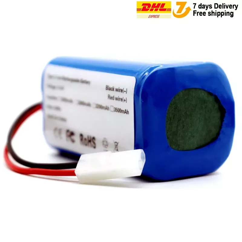 18650 Batteries 14.4V 2600mAh Li ion Battery For Xiaomi G1 MI Robot Vacuum-Mop Essential MJSTG1 Vacuum Cleaner