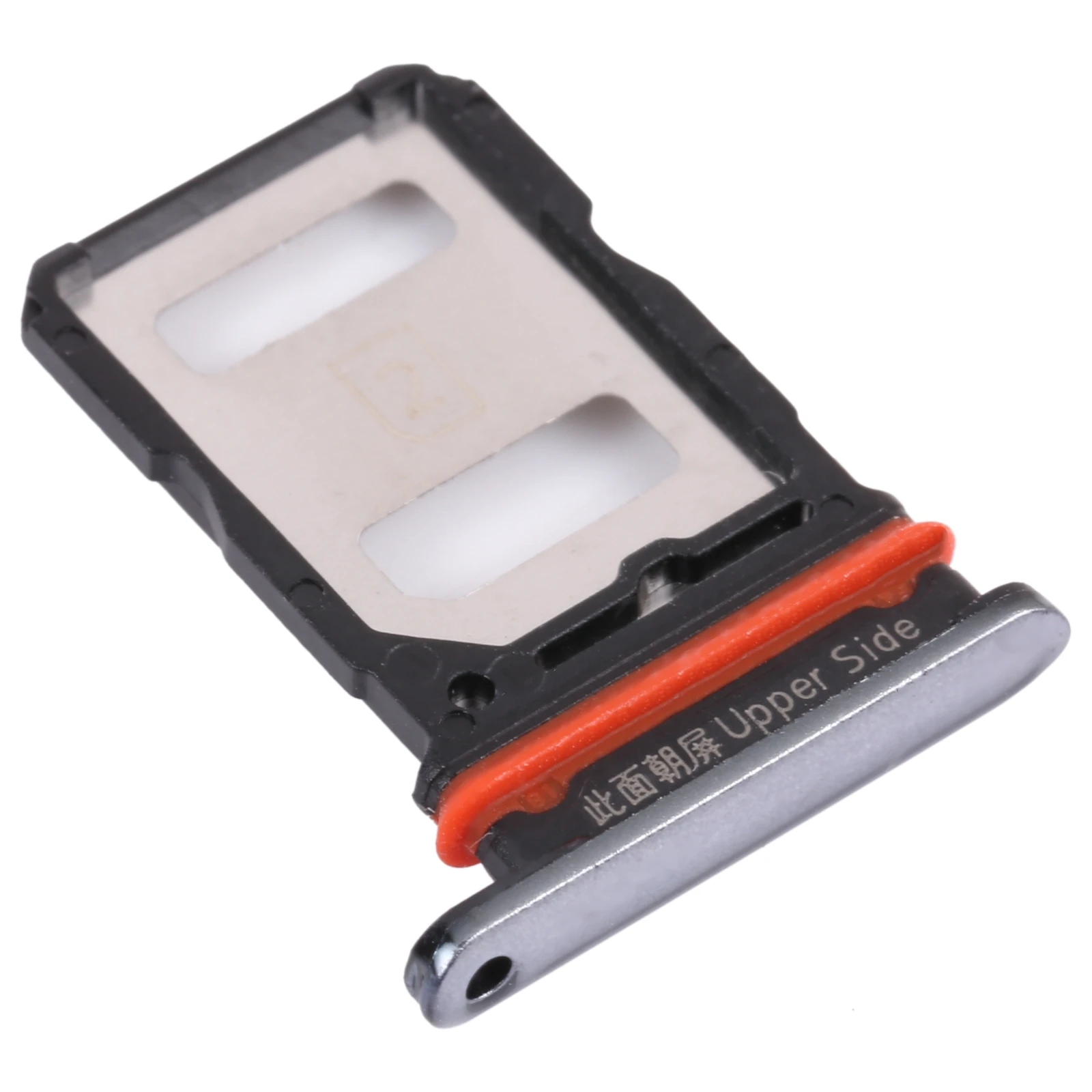 For vivo V21 / V21 5G V2066 V2108 V2050 SIM Card Tray + SIM Card Tray / Micro SD Card Tray Mobile Phone Replacement Parts