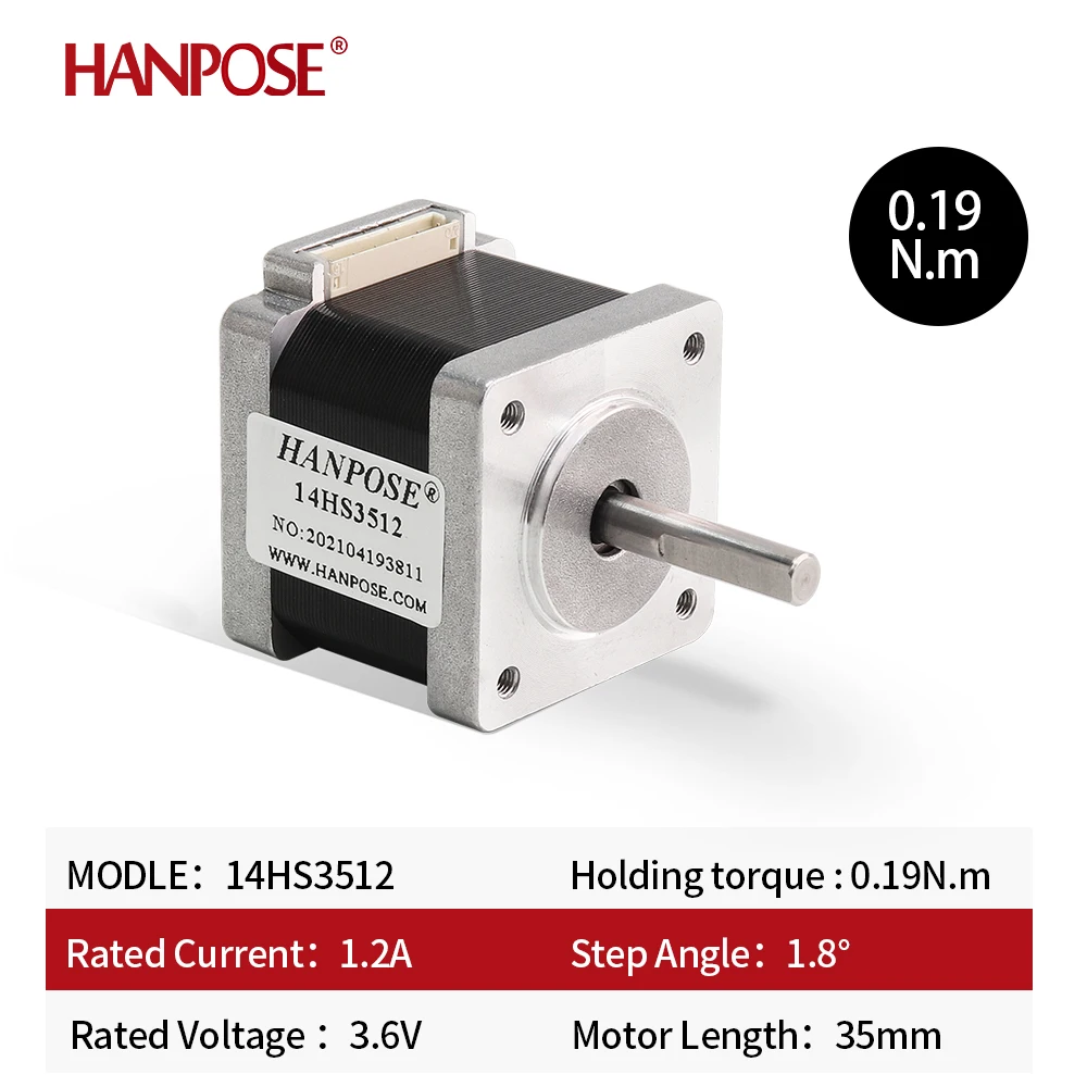 motor de passo nema14 para impressora 3d 01