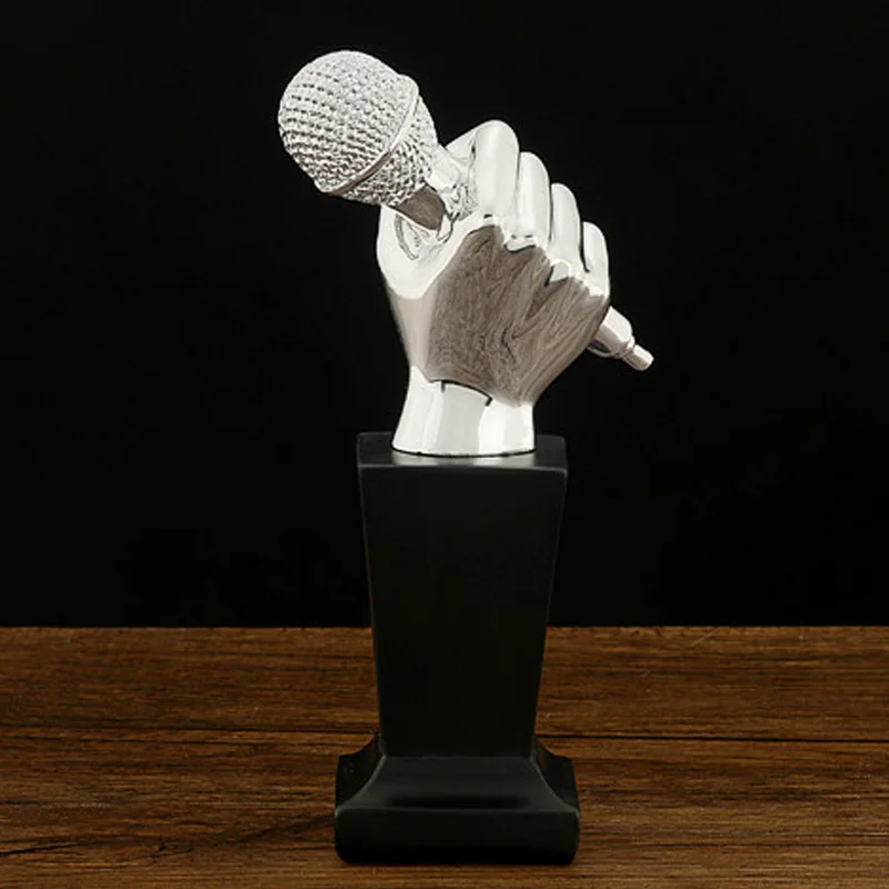 Golden Microphone Trophy, Good Voice Trophy, Music Award Cup, Singing Competition