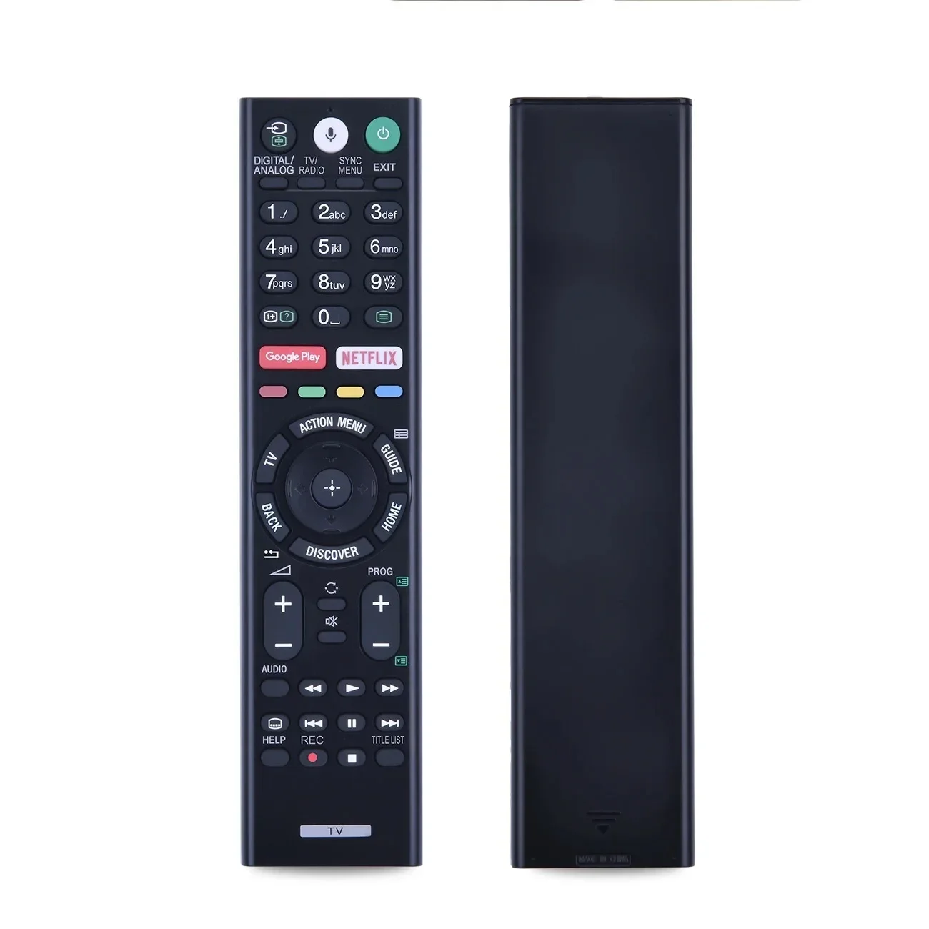 Rmf-Tx310E Per Sony Led 4K Intelligent Voice Tv Telecomando Abs Sostituzione Led Lcd Smart Tx200E Universale