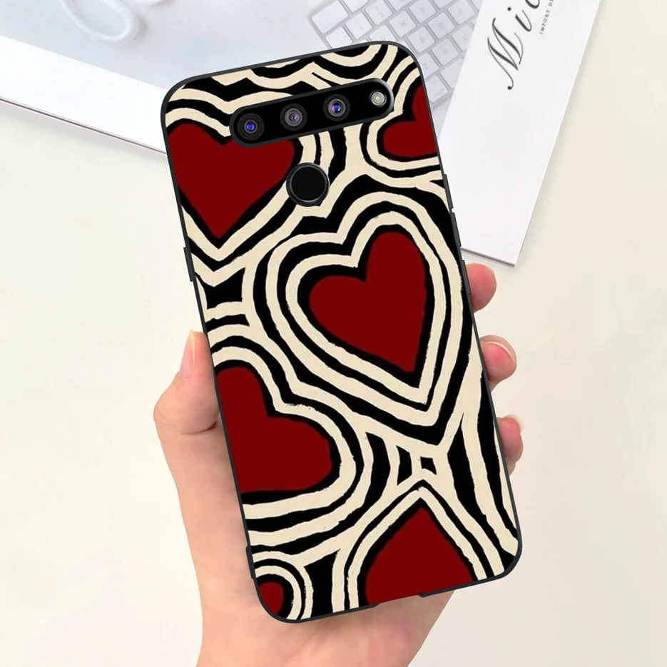 Фото Для LG V50 ThinQ 5G чехол LM-V500N роскошный яркий окрашенный чехол для LG V50s ThinQ 5G LM-V510N чехол для телефона для LG V40 ThinQ мягкие сумки №4