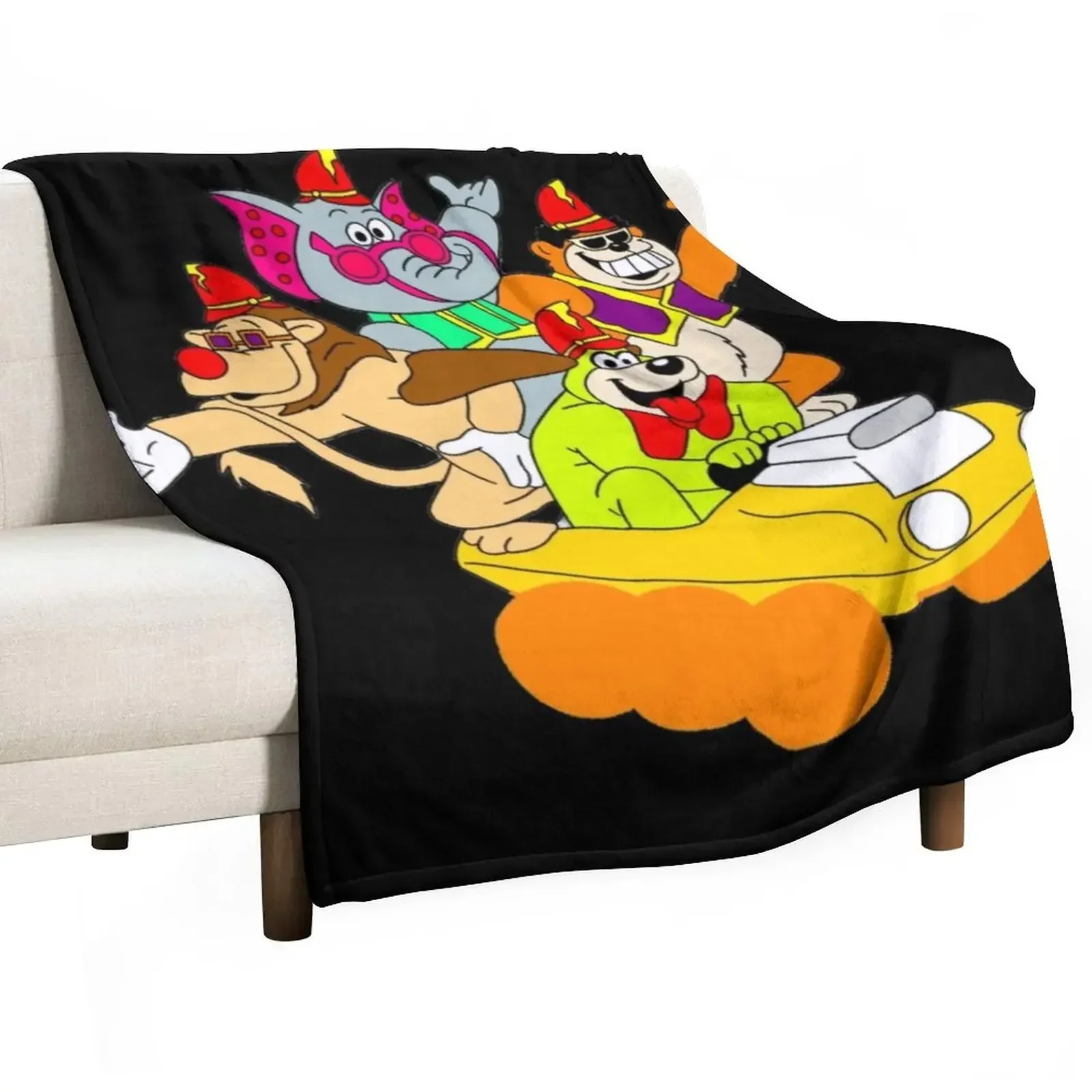 

The Banana Splits Throw Blanket Luxury Designer Thin Shaggy Custom Blankets