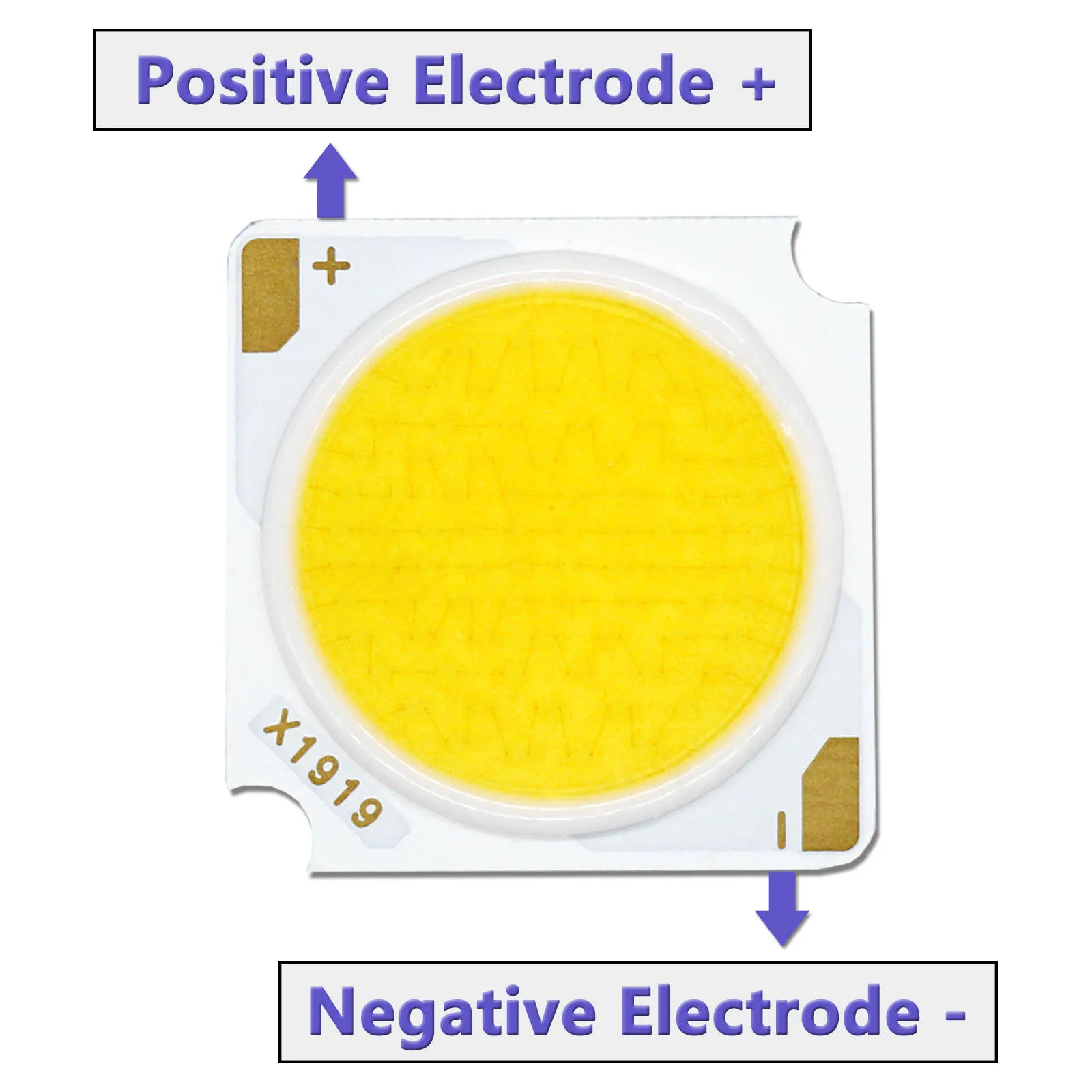 High-Power Bridgelux Chip LED COB Light-Emitting Diode