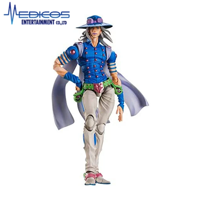 Model doing Gyro's pose, JoJo's Pose